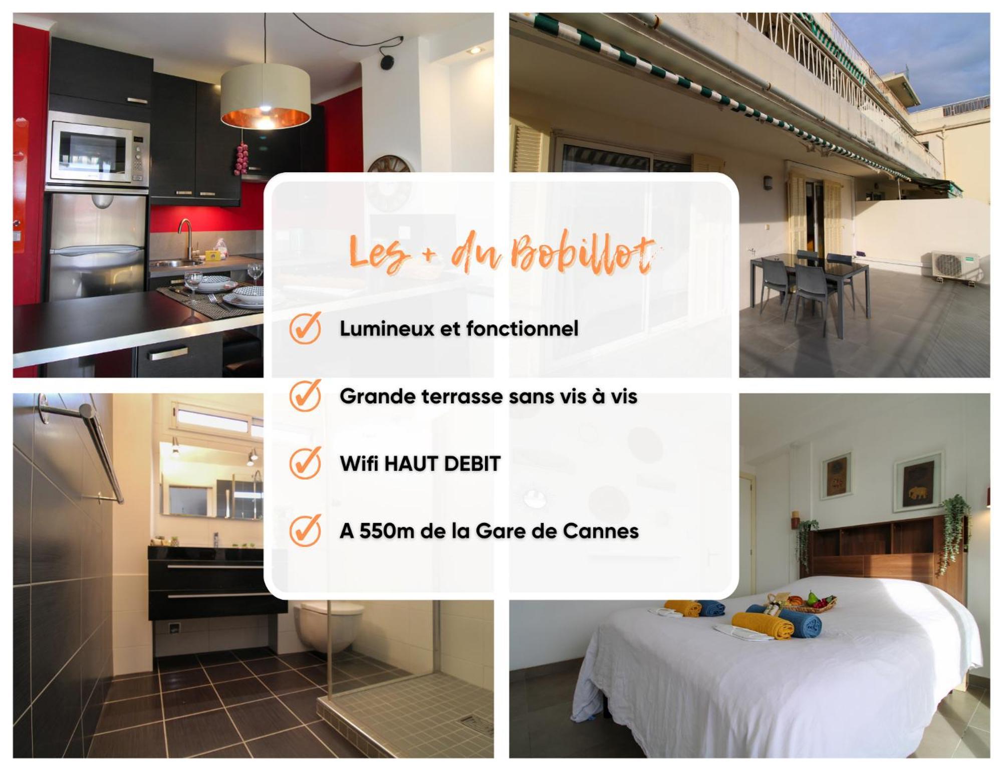 Le Bobillot By Apirent #Central #Terrasse #Wifi #Clim คานส์ ภายนอก รูปภาพ